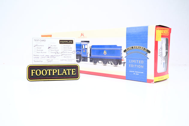 Hornby OO Gauge R3102 BR 4-6-0 King Class  BR Blue King Edward II No.6023 - DCC Sound, Boxed