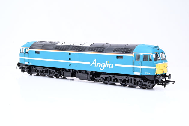 Heljan OO Gauge 4662 Class 47 Anglia Railways Livery No.47714 - Boxed