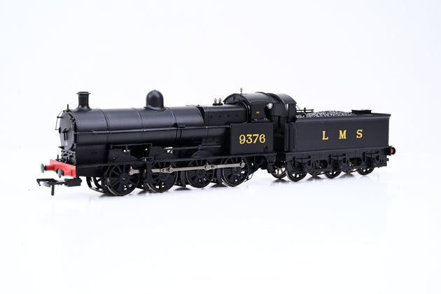 Bachmann OO Gauge 31-480 Class G2A Super D LMS Black No.9376 - Boxed