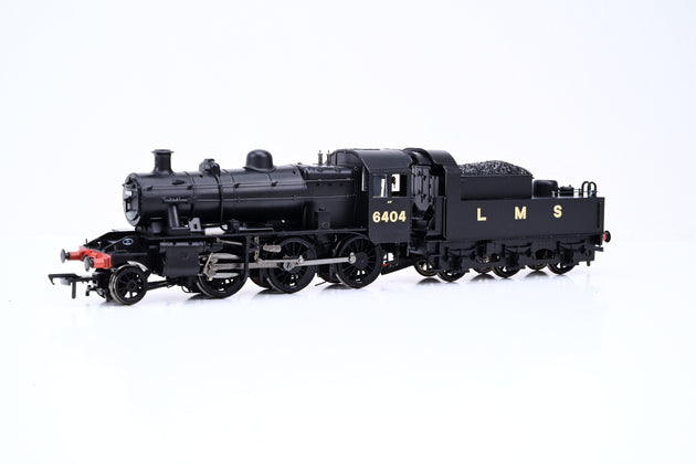 Bachmann OO Gauge 32-827 Ivatt Class 2MT 2-6-0 LMS Black No.6404 - Boxed