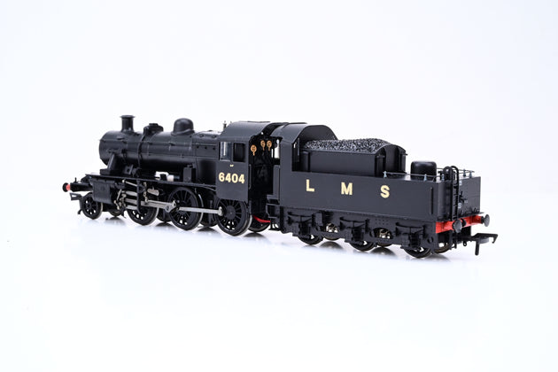 Bachmann OO Gauge 32-827 Ivatt Class 2MT 2-6-0 LMS Black No.6404 - Boxed
