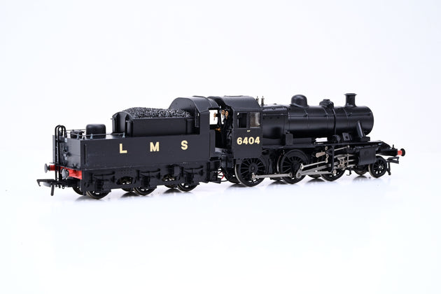 Bachmann OO Gauge 32-827 Ivatt Class 2MT 2-6-0 LMS Black No.6404 - Boxed