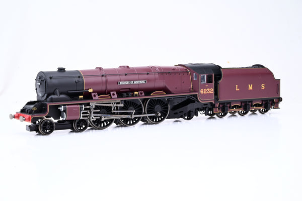 Hornby OO Gauge R2989XS LMS Duchess of Montrose LMS Maroon No.6232 - DCC Sound, Boxed