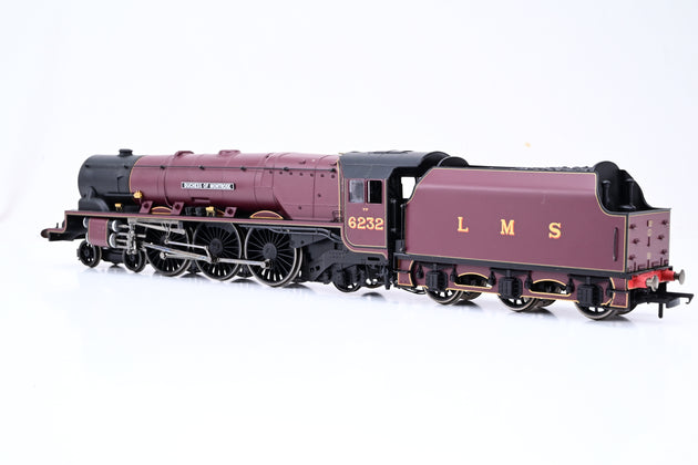 Hornby OO Gauge R2989XS LMS Duchess of Montrose LMS Maroon No.6232 - DCC Sound, Boxed