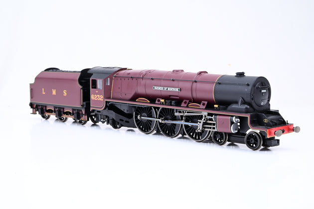 Hornby OO Gauge R2989XS LMS Duchess of Montrose LMS Maroon No.6232 - DCC Sound, Boxed