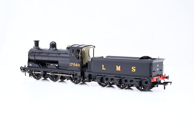 Bachmann OO Gauge 35-281ZSF Caledonian Class 812 LMS Black No.17566 - DCC Sound, Boxed