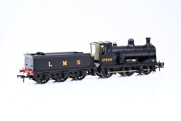 Bachmann OO Gauge 35-281ZSF Caledonian Class 812 LMS Black No.17566 - DCC Sound, Boxed