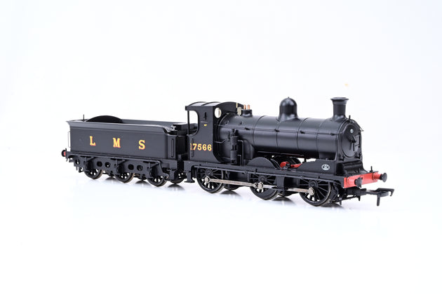 Bachmann OO Gauge 35-281ZSF Caledonian Class 812 LMS Black No.17566 - DCC Sound, Boxed