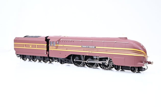 Hornby OO Gauge R2689 LMS Maroon 4-6-2 Coronation Class Locomotive Duchess of Hamilton No.6229 - Boxed