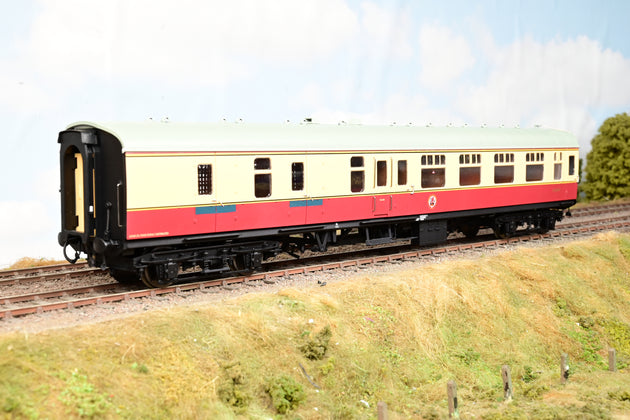 Heljan O Gauge 4920 BR Carmine & Cream Mk1 BSK Brake Corridor Second No.E34187 - Boxed