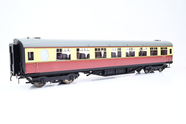 Darstaed O Gauge D24-2-11A BR Crimson & Cream 63ft Thompson Restaurant Third Open Coach w/ Square Windows No.E1983E - Boxed