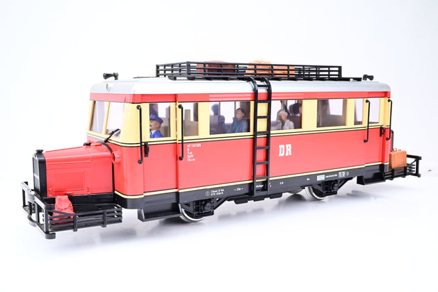 LGB G Gauge 22660 DR Railbus VT Red Cream No.133-525 - DCC Fitted, Boxed
