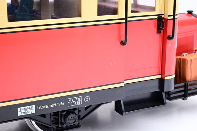 LGB G Gauge 22660 DR Railbus VT Red Cream No.133-525 - DCC Fitted, Boxed