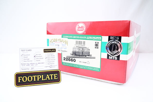 LGB G Gauge 22660 DR Railbus VT Red Cream No.133-525 - DCC Fitted, Boxed