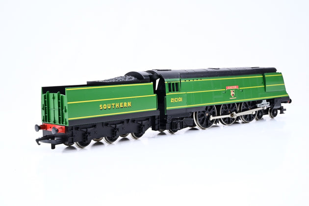Hornby OO Gauge R320 SR Green 4-6-2 West Country Class No.21C101 'Exeter' - Limited Edition, Boxed