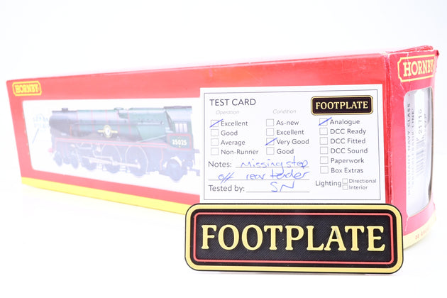 Hornby OO Gauge 2267 BR Green Merchant Navy No.35025 'Brocklebank Line' - Boxed