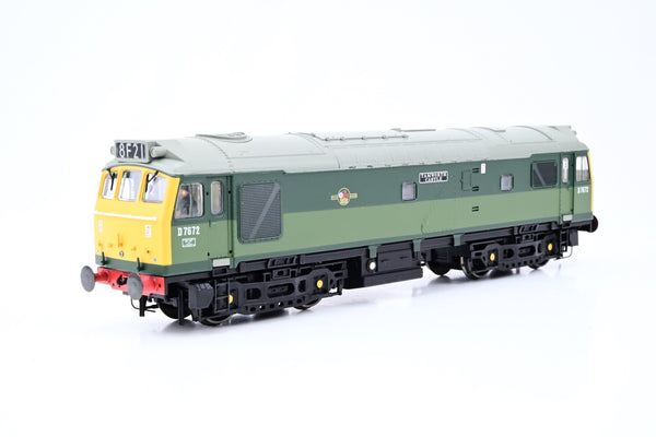 Bachmann OO Gauge 32-402 BR Two-Tone Green Class 25/3 No.D7672 'Tamworth Castle' - Boxed