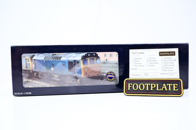 Bachmann OO Gauge 32-402 BR Two-Tone Green Class 25/3 No.D7672 'Tamworth Castle' - Boxed