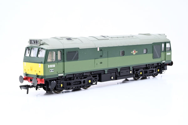 Bachmann OO Gauge 32-411 Class 25/2 Diesel D5233 BR Two Tone Green - Boxed