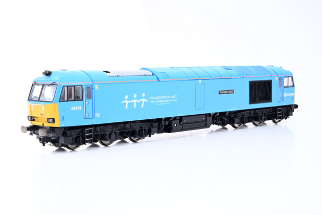 Hornby OO Gauge R2800 EWS/DB Shenker Class 60 No.60074 'Teenage Spirit' - DCC Fitted, Limited Edition, Boxed