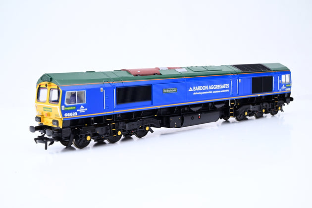 Bachmann OO Gauge 32-979Z Class 66 Diesel Freightliner Bardon Aggregates No.66623 - DCC Fitted, Limited Edition, Boxed