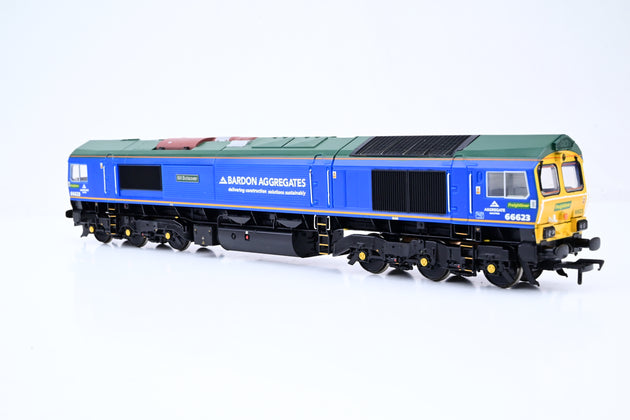 Bachmann OO Gauge 32-979Z Class 66 Diesel Freightliner Bardon Aggregates No.66623 - DCC Fitted, Limited Edition, Boxed