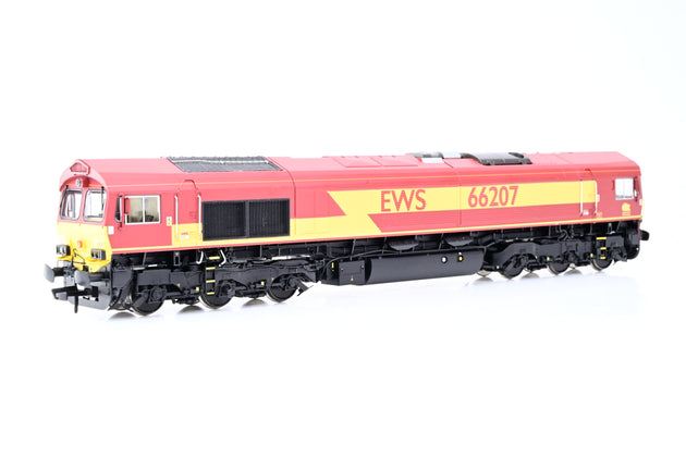 Hattons OO Gauge H4-66-004-D EWS Maroon & Gold Class 66 No.66207 - Boxed
