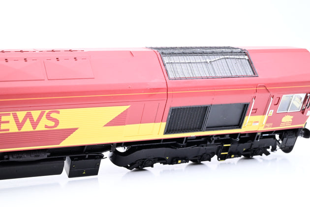Hattons OO Gauge H4-66-004-D EWS Maroon & Gold Class 66 No.66207 - Boxed