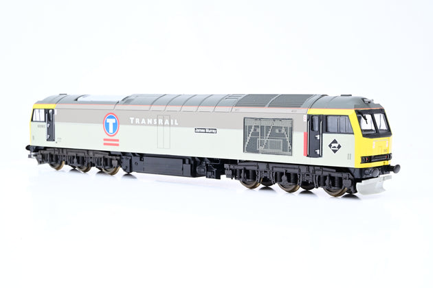 Lima OO Gauge Transrail Grey Class 60 No.60063 'James Murray' - DCC Fitted, Boxed
