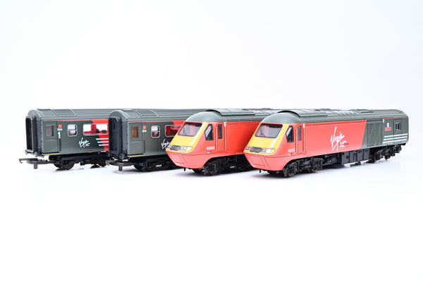 Lima OO Gauge L149859 Virgin Cross Country (XC) Class 43 HST 4-Car Train Pack - Unboxed