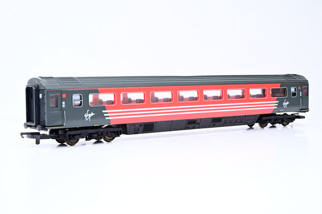 Lima OO Gauge L305429 Virgin Black & Red Mk3 TS Trailer Standard Coach No.42317 - Unboxed