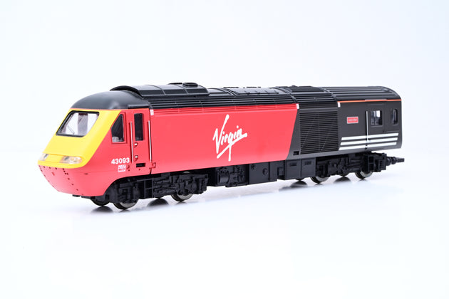 Hornby OO Gauge R2045 Virgin Black & Red Class 43 HST 4-Car Train Pack - Unboxed