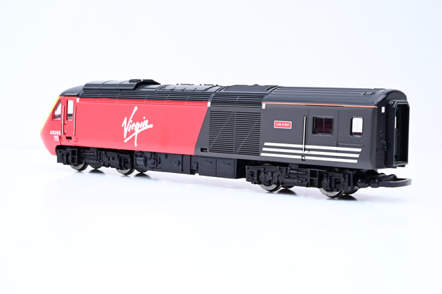 Hornby OO Gauge R2045 Virgin Black & Red Class 43 HST 4-Car Train Pack - Unboxed