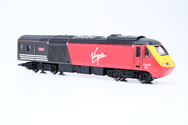 Hornby OO Gauge R2045 Virgin Black & Red Class 43 HST 4-Car Train Pack - Unboxed