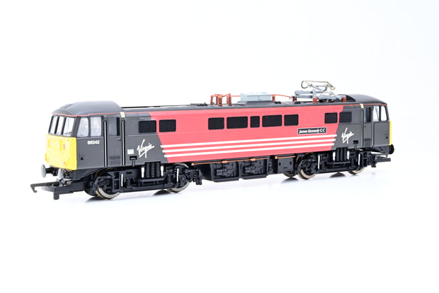 Hornby OO Gauge R2290A Virgin Black & Red Class 86 No.86242 'James Kennedy GC' - Unboxed