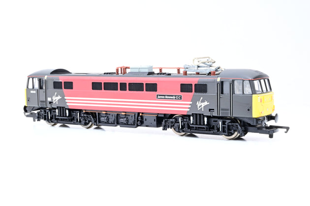 Hornby OO Gauge R2290A Virgin Black & Red Class 86 No.86242 'James Kennedy GC' - Unboxed