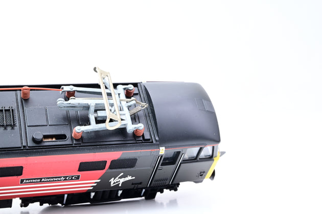 Hornby OO Gauge R2290A Virgin Black & Red Class 86 No.86242 'James Kennedy GC' - Unboxed
