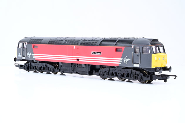 Hornby OO Gauge Virgin Black & Red Class 47 No.47822 'Pride of Shrewsbury' - Split from Set, Unboxed