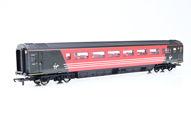 Hornby OO Gauge R4278 Virgin Trains Black & Red Mk3 TGS Trailer Guards Standard Coach No.44065 - Unboxed