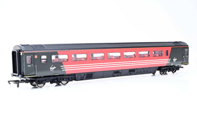 Hornby OO Gauge R4278 Virgin Trains Black & Red Mk3 TGS Trailer Guards Standard Coach No.44065 - Unboxed