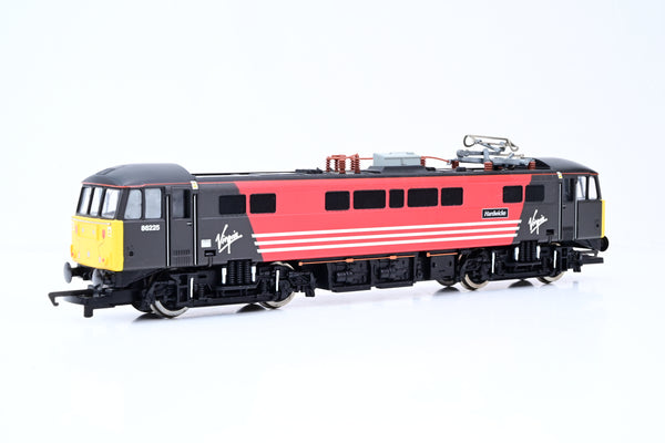 Hornby OO Gauge R2290B Virgin Black & Red Bo-Bo Class 86 No.86225 'Hardwicke' - Boxed