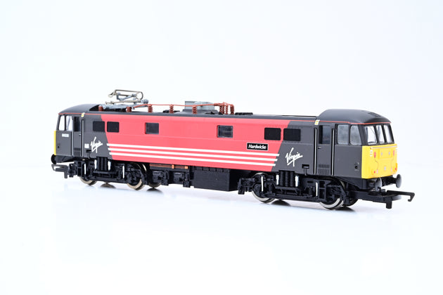 Hornby OO Gauge R2290B Virgin Black & Red Bo-Bo Class 86 No.86225 'Hardwicke' - Boxed