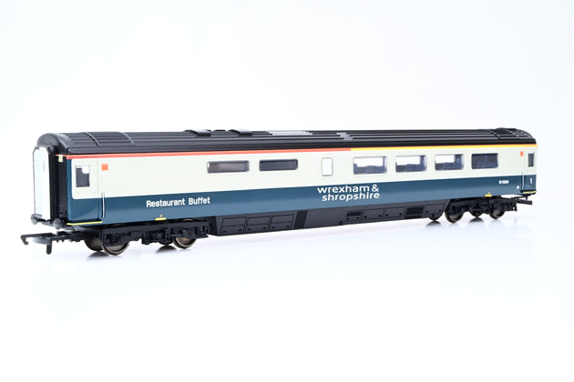 Hornby OO Gauge R4399 BR Blue & Grey 'Wrexham & Shropshire' Mk3 Coach Pack - Unboxed
