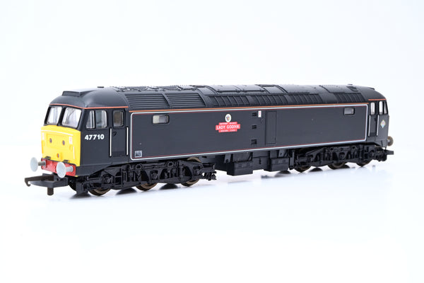 Lima OO Gauge L204880 Waterman Railways Black Class 47 No.47710 'Lady Godiva' - Boxed