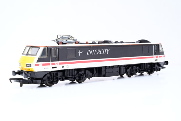 Hornby OO Gauge Intercity Swallow Class 90 & Mk4 DVT - Unboxed