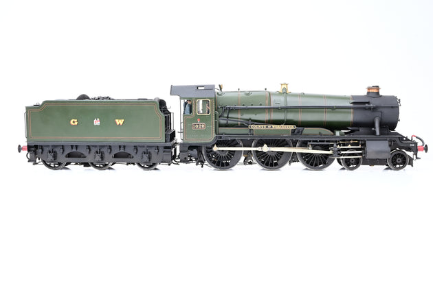 Kit Built O Gauge GW County Class No.1029 'County of Worcestershire'