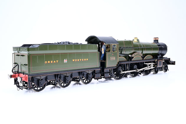 Masterpiece Models O Gauge GWR Green Castle Class No.5018 'St Mawes Castle'