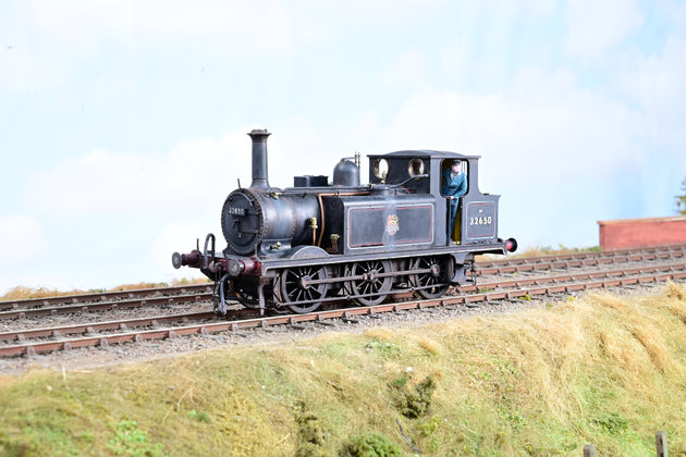 Dapol O Gauge 7S-010-012 BR Black Terrier No.32650 - Weathered, Boxed