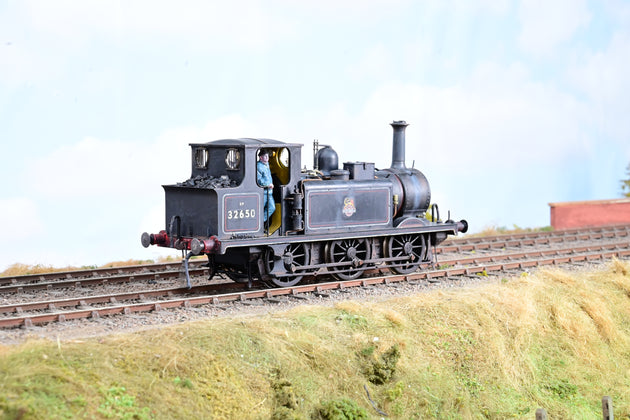Dapol O Gauge 7S-010-012 BR Black Terrier No.32650 - Weathered, Boxed
