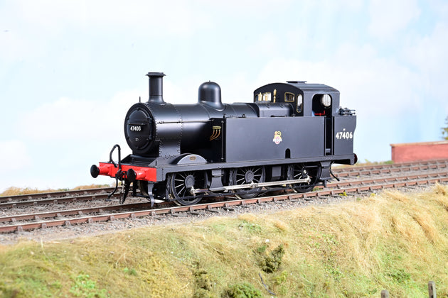 Dapol O Gauge 7S-026-010 BR Black Jinty Class No.47406 - Boxed